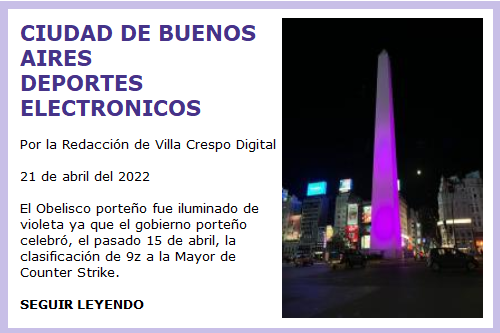 DEPORTES ELECTRONICOS